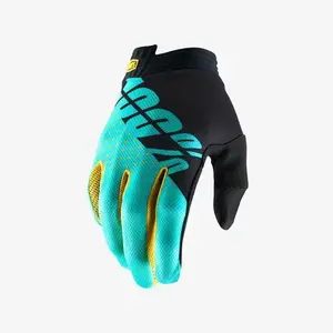 100% Seven Colors Wholesale Cycling Outdoor Sports Bicycle Anti-Slip Men and Women Long Finger Breathable Fitness Colorful Gloves Hand Cover Hand Protector
