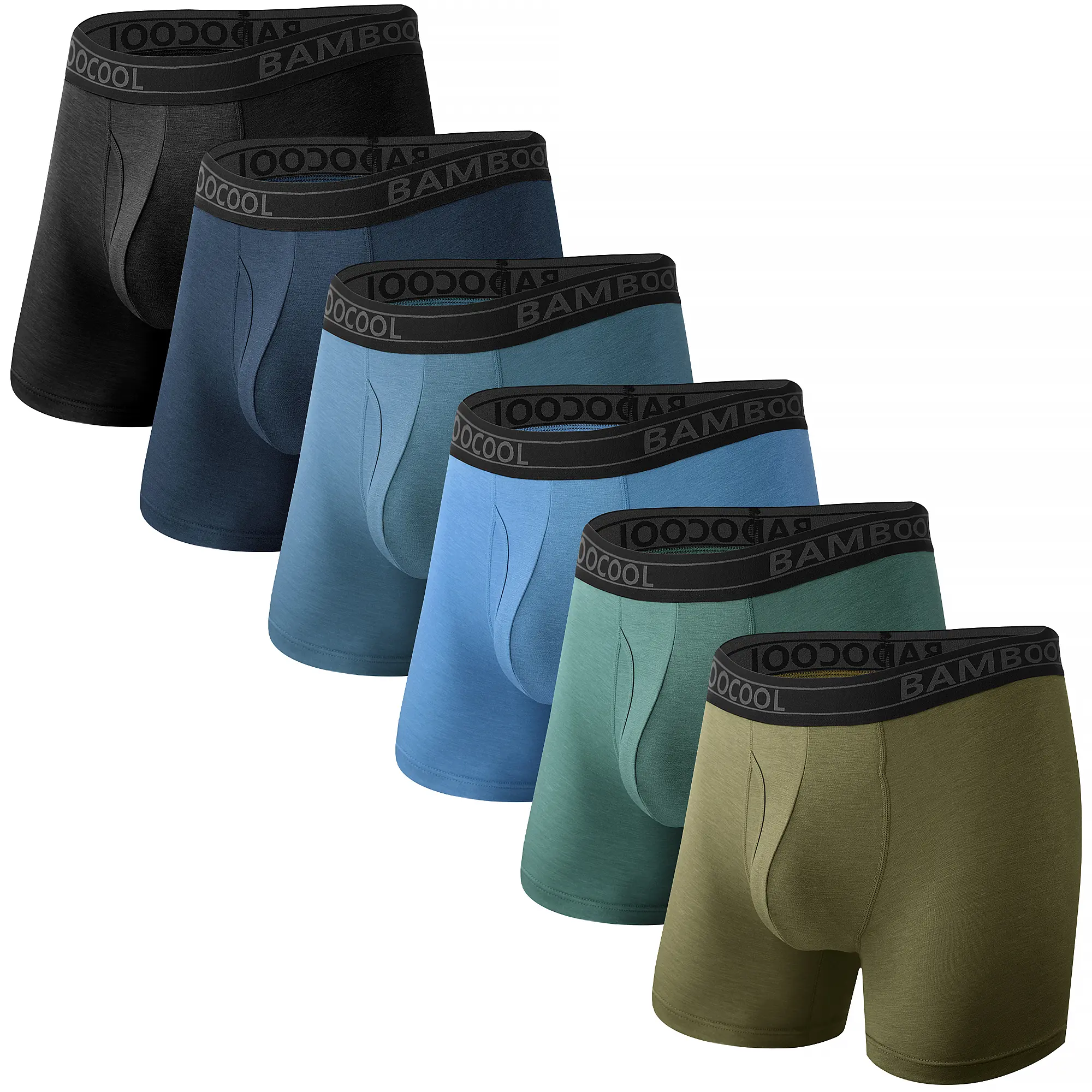 1black/2green/3blue（6 Pack）