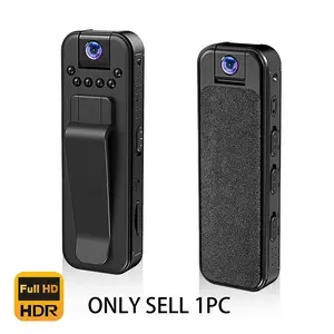 Mini Body Camera with Audio & Video Recording - Small POV Cam 1080P Wireless Vlog Camera - Wearable Personal Portable Cameras Recorder DV - Night Version for Security Work Records Guard Traveling
