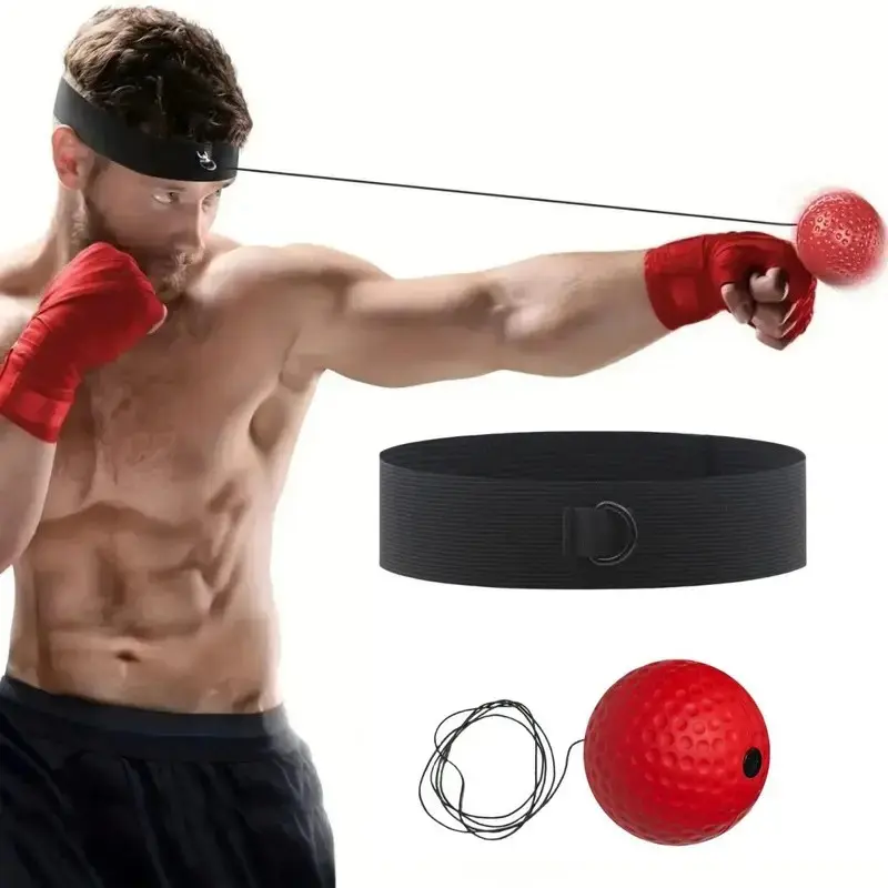 Headband Boxing Reaction Ball, Speed & Agility Training, Relaxation, Home Boxing, Sports Gift, Boxing Equipment, 1 Piece Headwear Punching Toy, Boxing Speed Trainer, Boxing Training Gear