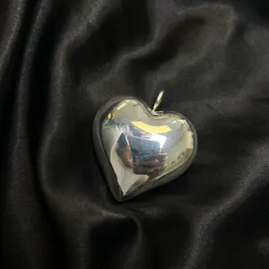 Dije MAXI corazón inflado 925