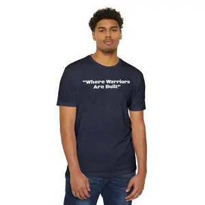 Armstrong Gym weightlifter logo T-Shirt | "Where Warriors Are Built" workout tee