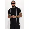 Strikeout Short Sleeve Polo - Black