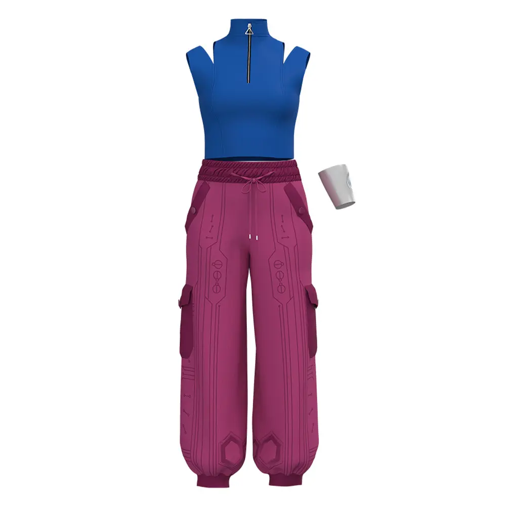 Eddie (top+printed pants)