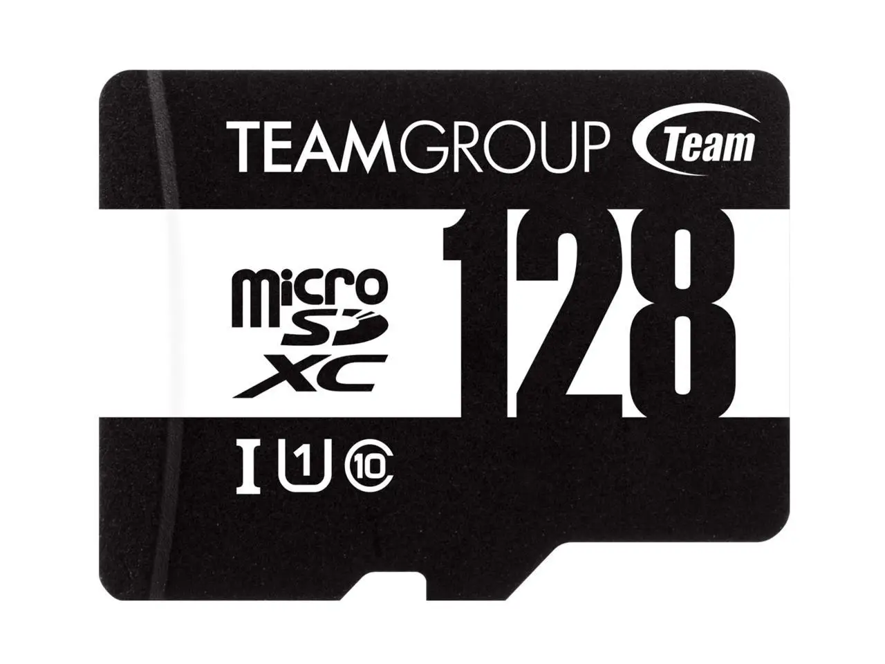 Team 128GB microSDHC UHS-I/U1 Class 10 Memory Card with Adapter, Speed Up to 100MB/s (TUSDX128GCL10U03)