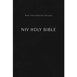 USED-Niv, Holy Bible, Compact, Paperback, Black, Comfort Print by Zondervan (Paperback)
