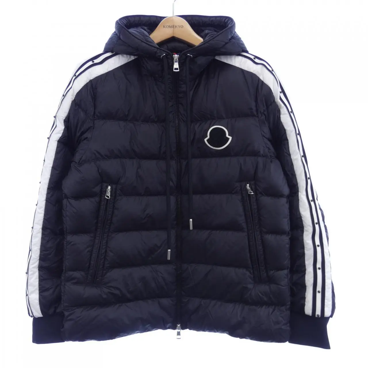Pre-owned MONCLER Nylon Small Leather Goods STELLAIRE Down Jacket