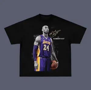 Kobe Bryant Vintage Tee, Kobe Bryant T-Shirt, Unisex Basketball Shirt, Hip Hop Graphic Tees, Menswear Womenswear Streetwear