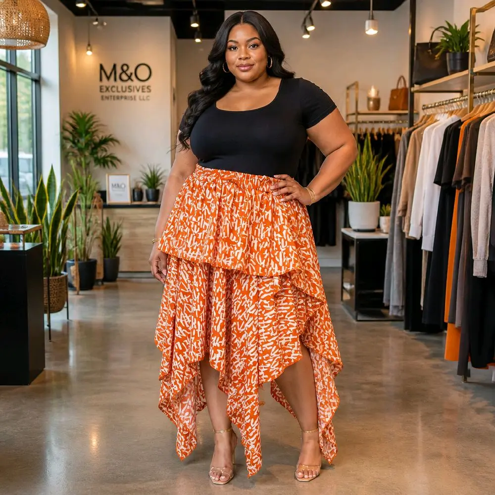 HANDKERCHIEF SKIRT