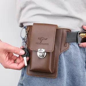 Men's Waist Bags Are Ideal For Office Workers To Store Cigarette Cases And Hang Keys