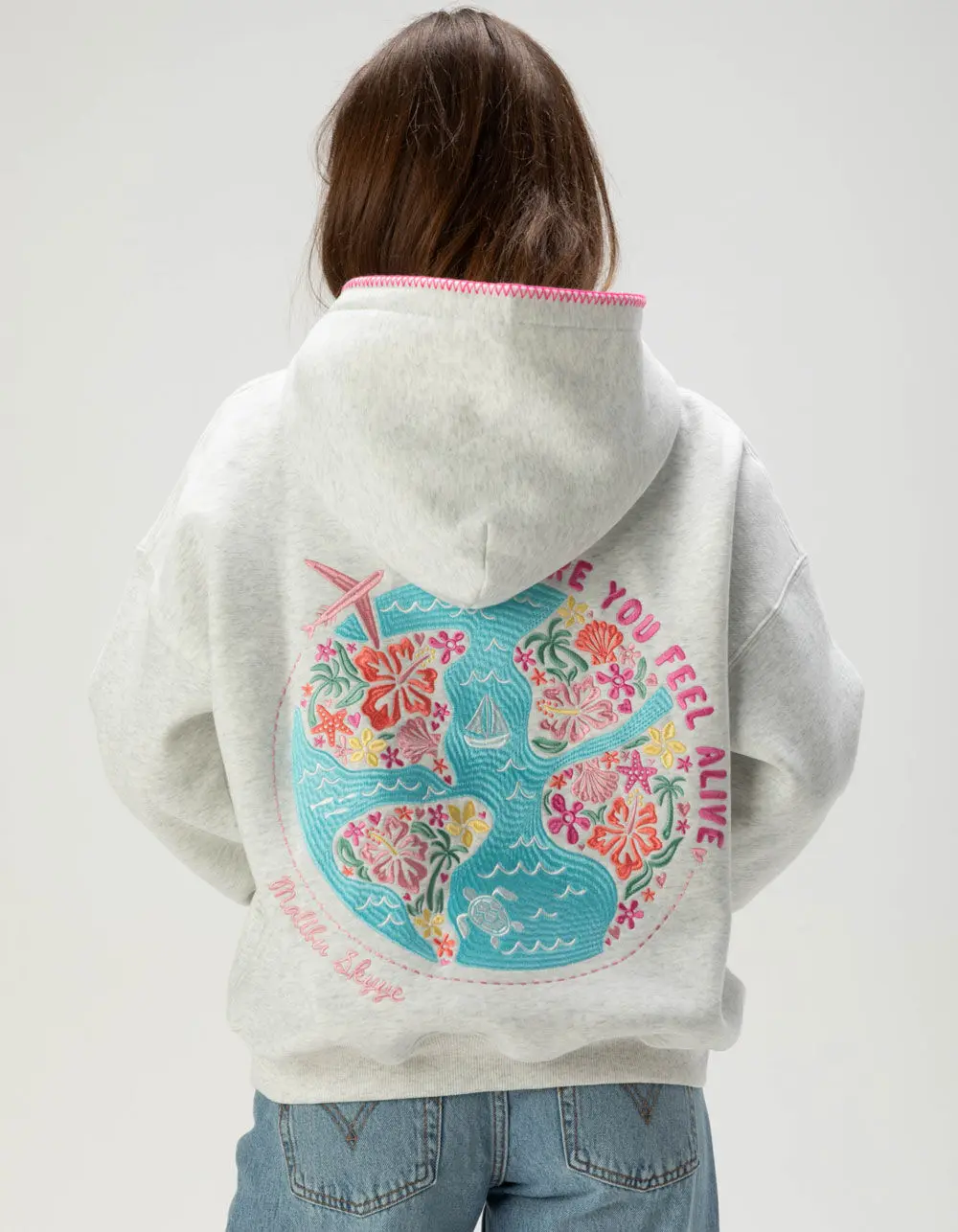 MALIBU SKYYE Alive Womens Hoodie