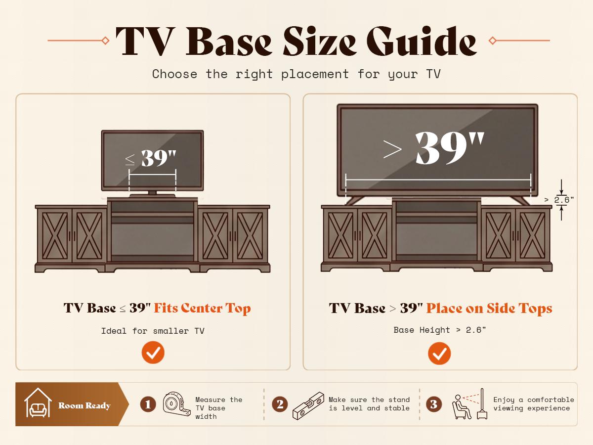 [Ships in Multiple Boxes] VanAcc 70"/ 97" Large Fireplace TV Stand, Farmhouse Entertainment Center with 33" Electric Fireplace, Media Console with Storage Cabinets & Adjustable Shelf