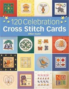USED-120 Celebration Cross Stitch Cards by Gillian Souter (Hardcover)