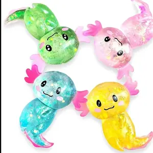 4 Pack Cute Squishy Series Stress Relief Toys Set, Decompression Squishy, Soft Maltose Feeling Sensory