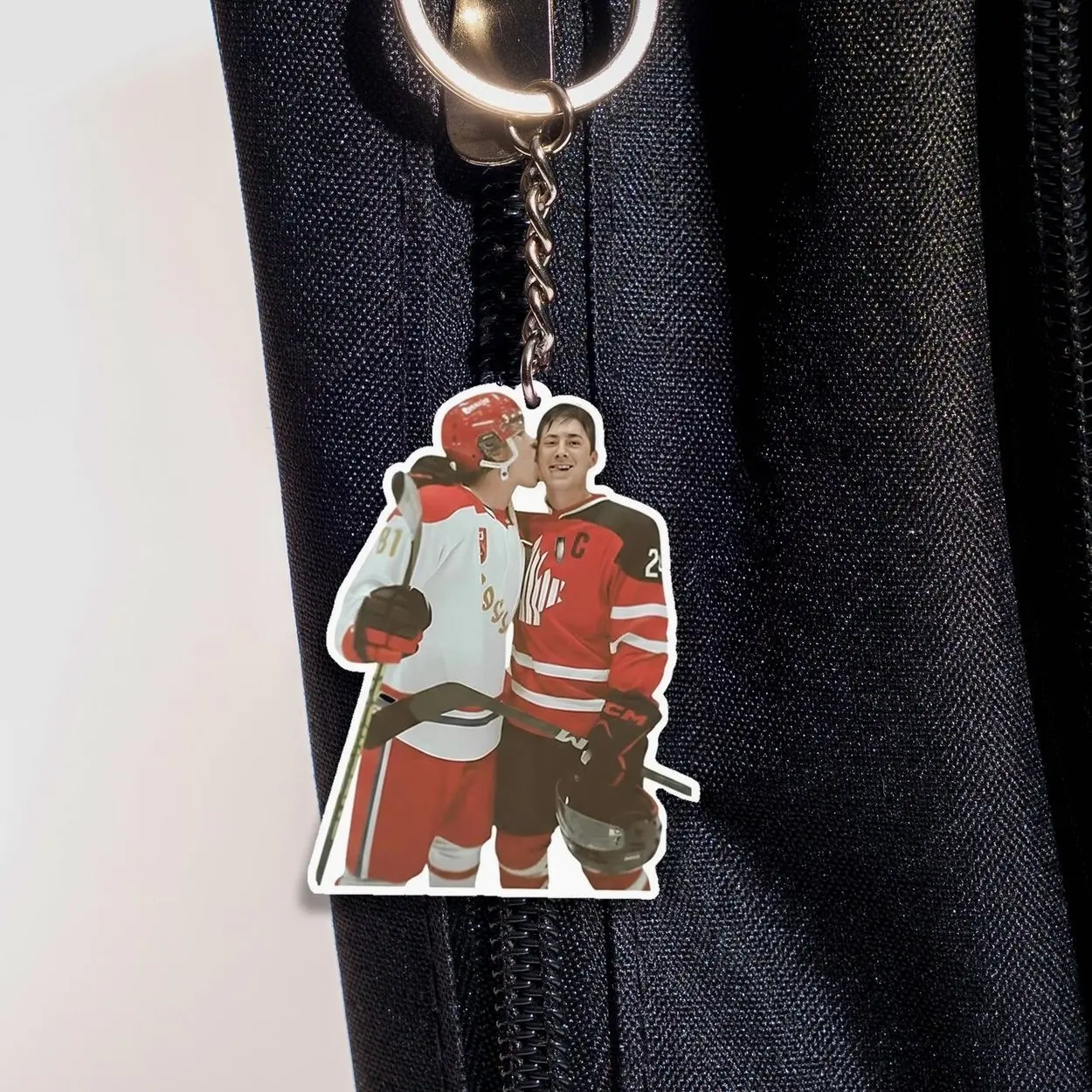 Heated Rivalry & Hollanov Inspired Acrylic Keychains / Bag Charms ...