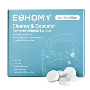 Euhomy Ice Maker Cleaner - 24 Clean Tablets, Powerful Cleansing