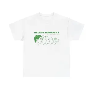 Reject Humanity Embrace Frog Evolution Meme T Shirt