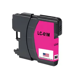 U.S. Remanufactured for Brother LC61M Ink Cartridges Magenta