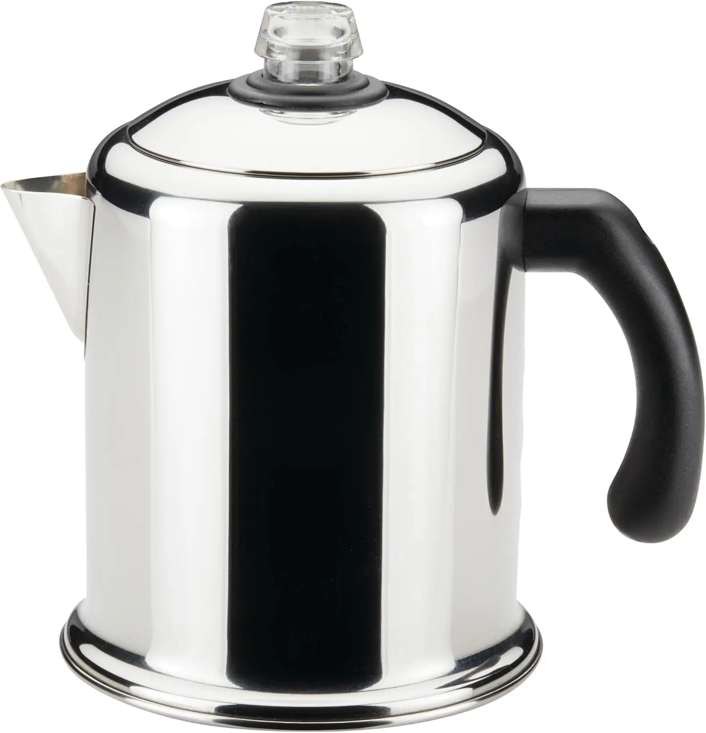 Classic Stainless Yosemite Percolator Coffee Pot, 8-Cup, Stainless