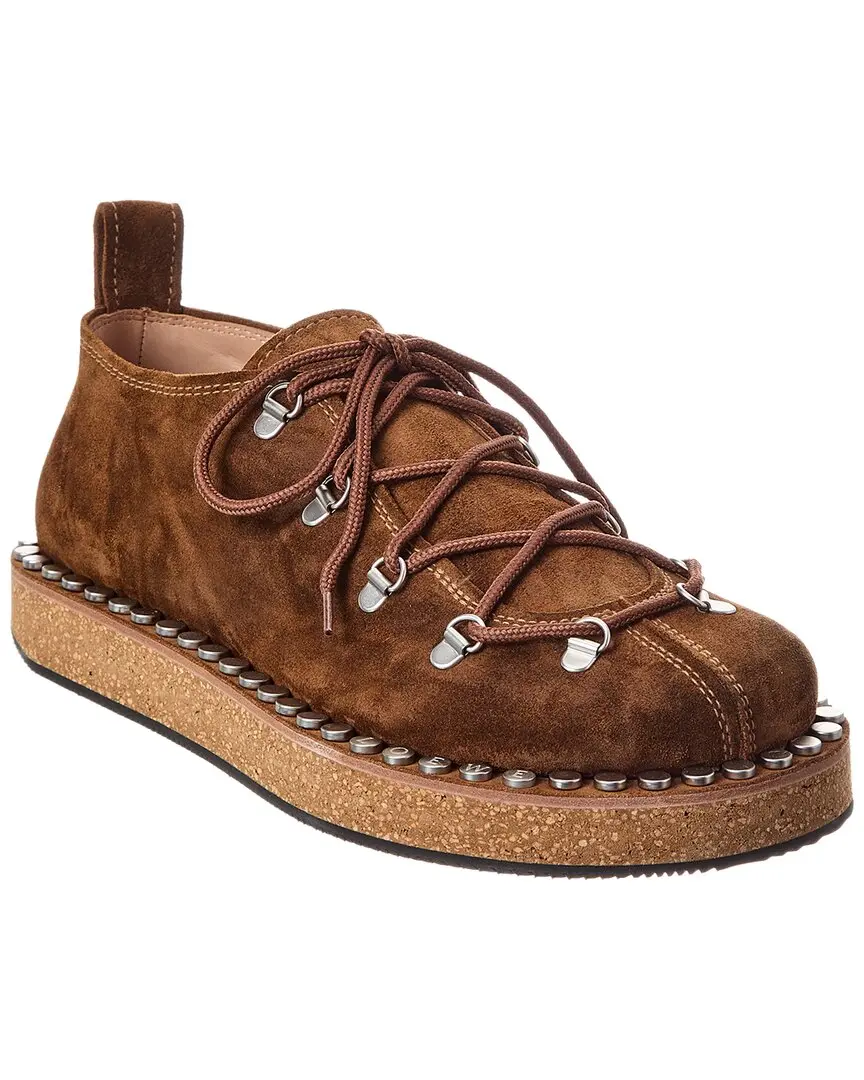 Loewe Rio Lace-Up Suede Sneaker