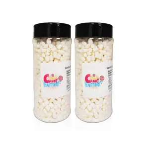 Sarah's Candy Factory Variety Dehydrated Marshmallow Bits, Vanilla Marshmallows in Jar, Assorted Jar Vanilla-Vanilla