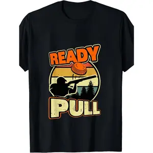 1pc, Men's Trap Shooting and Target Shooting T-shi