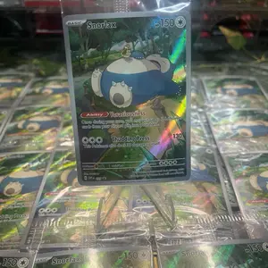 POKEMON 151 SNORLAX PROMO CARD (FACTORY SEALED)
