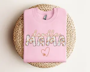 Gildan Sweatshirt, Doodle Mama Sweatshirt | Doodle Mom Sweatshirt | Dog Sweatshirt | Golden Doodle Sweatshirt | Goldendoodle Sweatshirt | Dog Mom Gift