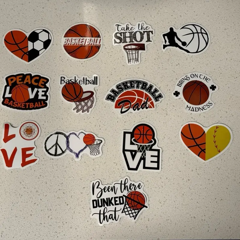Basketball Stickers