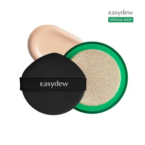 Easydew Mela B Toning Ampoule Cushion Refill - Official Product 2-in-1 Korean Skin Care & Face Beauty Makeup - Age-Defying Full Coverage Cushion Foundation with Niacinamide & Hyaluron-Vital C 0.45 oz