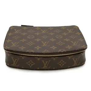 Pre-owned Louis Vuitton Canvas Tote Bags Pochette Monte Carlo Monogram Jewelry Case Accessory Case Pouch