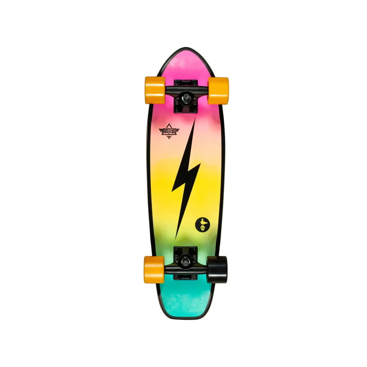 Dusters California Skateboard Cruiser Bird Fade 7.0" x 25"