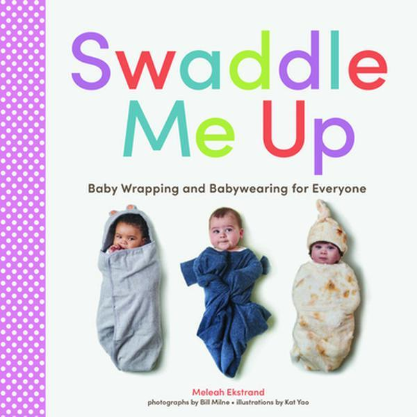 Used Hard Cover Book - Swaddle Me Up: Swaddling & Baby Carrier Guide for Safety by Meleah Ekstrand - English, Ideal for Baby Shower Gifts, Good