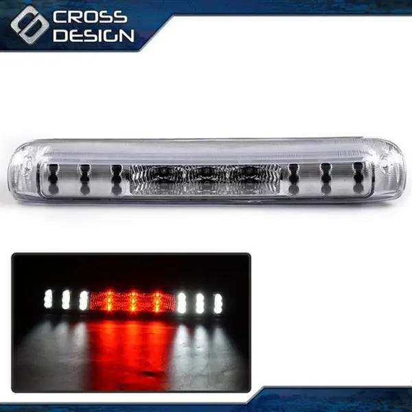 CROSSDESIGN LED Third Tail Brake Light Lamp, Tail Lights Replacement Fit For 1999-2006 CHEVY SILVERADO/GMC SIERRA