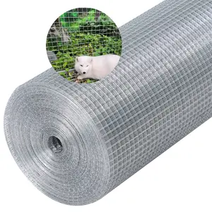 Galvanized Hardware Cloth Full Series: 1/4 inch 48x100, 1/4 inch Hard Wire Cloth, Small and Large Wire Rolls, Aluminum Wire Mesh, Wire Mesh, Garden Hardware Cloth, Galvanized Hardware Cloth Pest Control