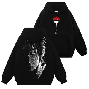 [Uchiha Fashion] Limited Sasuke Uchiha - Naruto Shippuden #101 Hoodie T-Shirt Sweatshirt, Retro Vintage Unisex Graphic 90s Cotton, Gift For Wibu, Anime Manga Y2K Streetwear