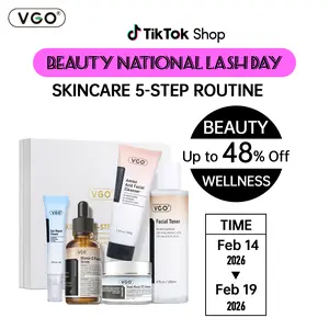 VGO Skincare Five-step Routine Daily care Repair Moisturizing Improving skin condition -A