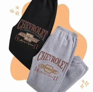 Chevrolett An American Classic Sweatpants - Unisex Cotton Fleece for All Seasons Comfortable Fit & Stylish Design Perfect Gift 4DL2G J