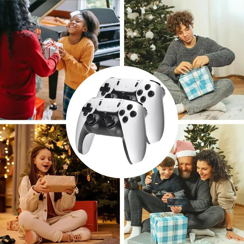 NEW Ultra HD Retro Game Console with 20,000+ Classic Games, Dual Wireless Controllers & Portable Emulator, Childhood Classic Game Stick