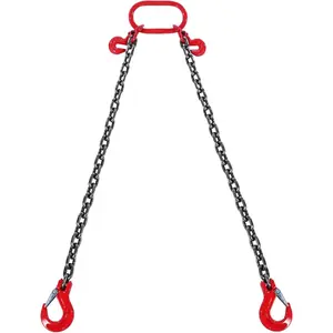 Swiilpo Chain Sling with 2 Leg Grab Hooks,By Traiisutor