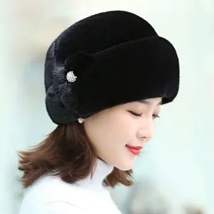 Classic Wool Fedora Vintage Style Winter Warm Cloche Hat with Leather Trim Everyday Casual Fashion Headwear Beanie Fitted