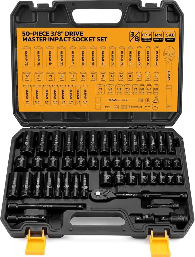 Heavy Duty Industrial Socket Set
