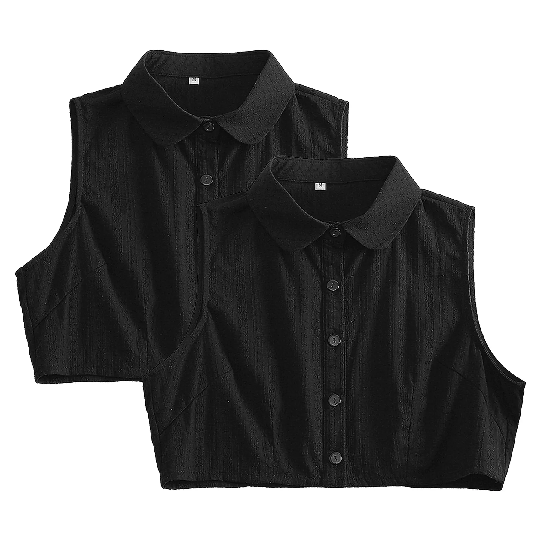 black round collar-2pcs