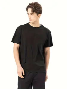 Workout Shirts for Men Short Sleeve Athletic Active Tops Quick  Crew Neck T Shirt for Running