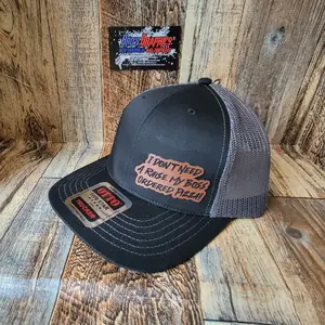 I don't need a raise.  Hat snapback mesh trucker hat cap My boss ordered Pizza. factory worker