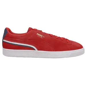 PUMA Mens Suede Triplex Cherry Sneakers Shoes Casual - Red