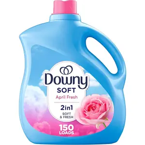 Fabric Softener Liquid, April Fresh Scent, 111 fl oz, 150 Loads