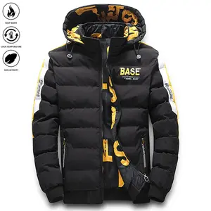 Men's Winter Hooded Jacket - Full-Zip Detachable Hood &Coat, Winter Jacket for Men, Men's Winter Jacket, WinterJackets for Men, Men's Winter Jackets, Men's Jacket, WinterJacket for Men, Jacket for Men Winter, Winter Coats for Men