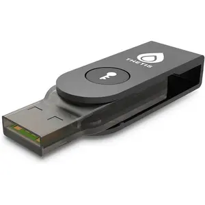 Pro-A FIDO2  Key Passkey Device with USB A & NFC, TOTP/HOTP Authenticator APP, FIDO 2.0 Two Factor Authentication 2FA MFA, Works with Windows/macOS/Linux/Gmail//Dropbox/GitHub