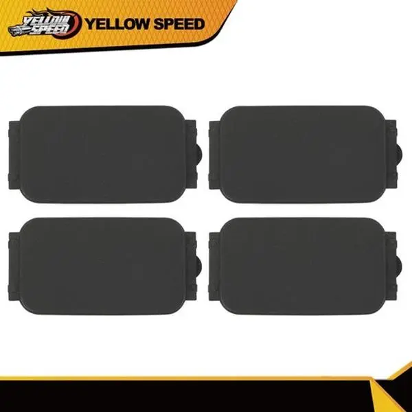 ALLGOOD 4Pcs Factory-Fit Truck Bed Rail Cap Insert Plugs for Ford F150 F250, Automotive Bed Rail Cover & Stowing Accessory